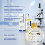 MELAO Haarwachstums-Serum Roll-on (50ml) | Anti-Haarausfall & Kopfhaut-Massage | Wurzelstärkung & Dichteres Haar | Für Damen & Herren | Präzise Anwendung